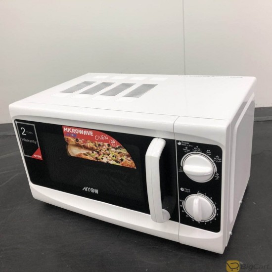Arrow Microwave Oven Mechanical White 20L, RO-20MG