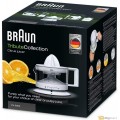 Braun Cj3000 Electric CitrUS Press, 350 mlBowl With Scale, AdJustable Pulp Control, Automatic Start/Stop, Cable Storage - White