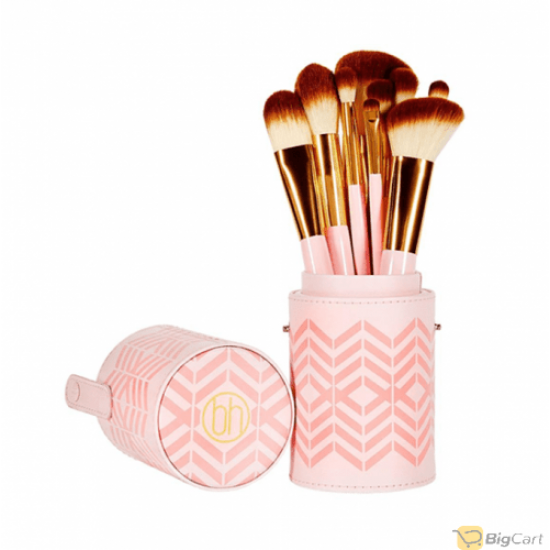 BH Cosmetics Pink Perfection Brush Set - 10 Piece