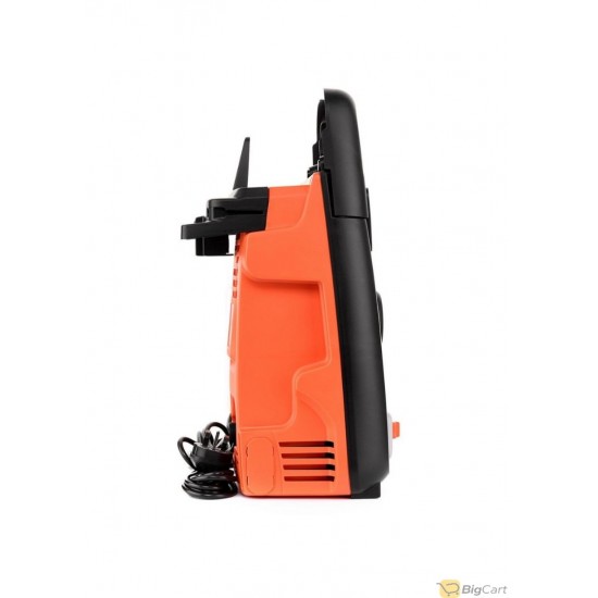 Black+Decker 1300W 100 Bar Pressure Washer For Home, Garden And Cars, Black/Orange - Bxpw1300E-B5