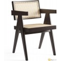 Klarel Chandigarh Armchair, Black Beech