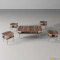 Turkish Table Set of 5 Pieces - Modern Design for Elegant Home Decor - Zahrat-17