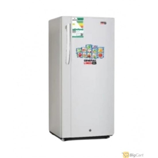 General Lines Single Door Refrigerator - 5.3 Cu. Ft - White - GL163DF