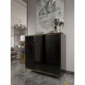 Shoe Cabinet with Drawer and 3 Doors - Wooden Cabinet, 100 cm x 45 cm x 100 cm - Zahrat-27