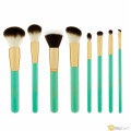 BH Cosmetics Green Brush Set -8 Brushes