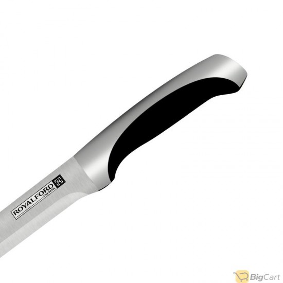 سكين متعدد الاستخدامات من رويال فورد أسود/ فضي 5.5بوصة