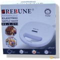 Rebune Electric Waffle Maker, 750 Watt, White, RE-5-070