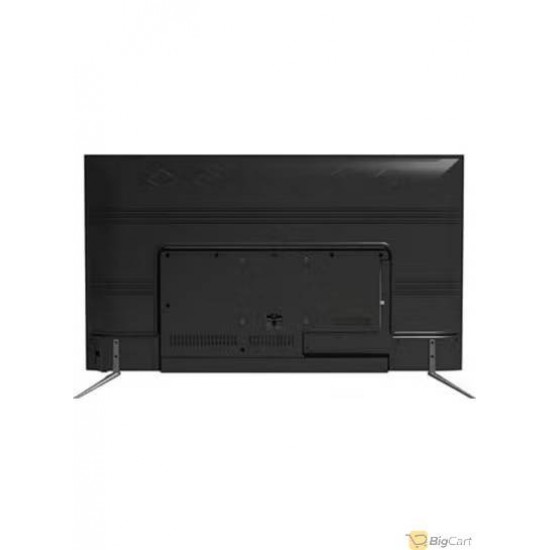 65-Inch Ultra HD 4K Smart Android Television with Wallmount Black
