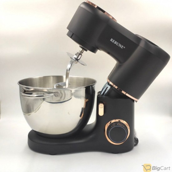 Electric stand mixer from Rebune, with a capacity of 8 liters and a power of 1100 watts, RE-2-095