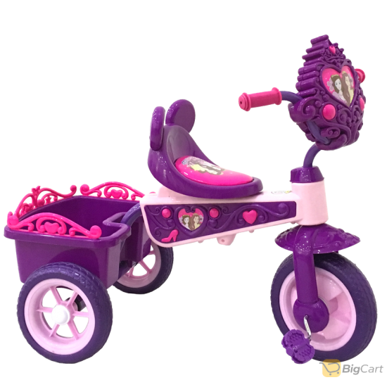  Baby love Children Tricycle 25-20Ys 36x19x24cm-Pink/Purple