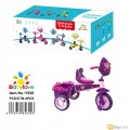 دراجة ثلاثية العجلات للأطفال ‎‏36x19x24سم -وردي/أرجواني