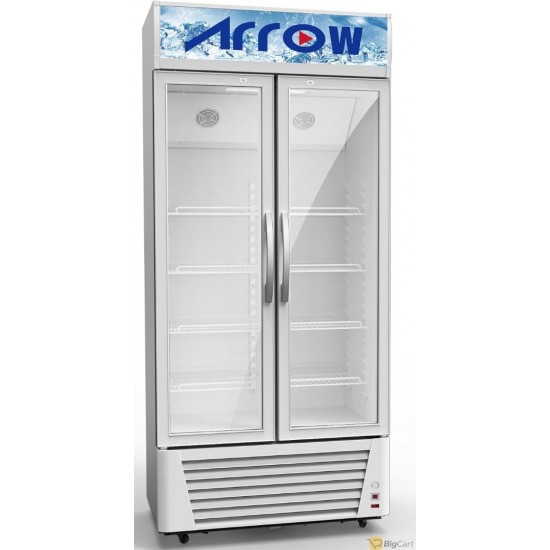 Aro 22.7 Cu. Ft. Display Refrigerator, White - RO-650SCK