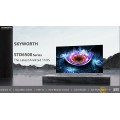 Skyworth 32STD6500 32" Google Android 11 HD SMART TV, Silver