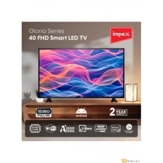 تلفزيون GLORIA LED الذكي مقاس40 بوصة - GLORIA 40 UHD SMART