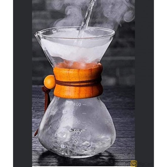 Ribbon RWG-400 Chemex Coffee Pot with Portafilter