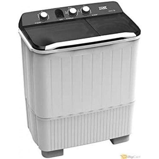 Xper TTWXP9020 Twin Tub Washing Machine, 9 Kg, White