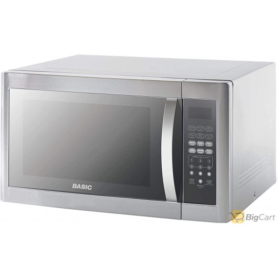 Basic 42 Liter Digital Microwave Oven With Grill 1100 Watt - BMO-42SG