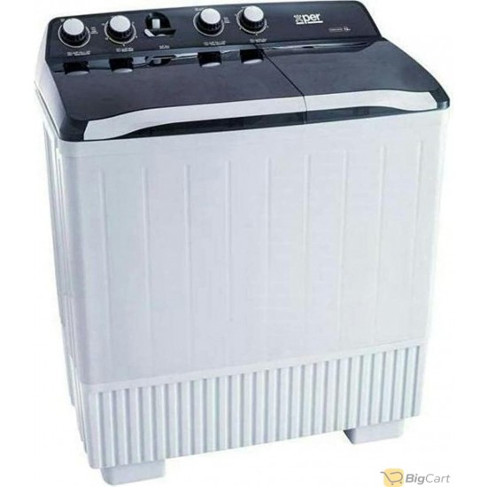 Xper Twin Tub Washing Machine 12 KG White TTWXP12022