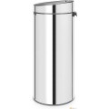 Brabantia, Touch Bin 30 Litre with Plastic Inner Bucket, Brilliant Steel