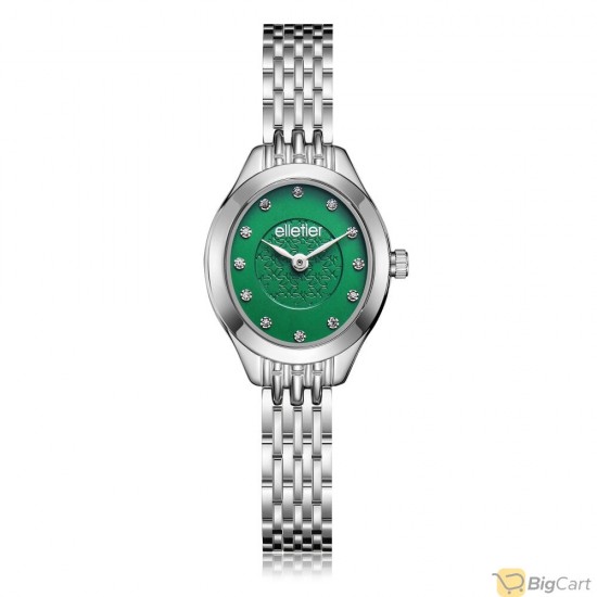 elletier Women's Stainless-Steel Watch Silver -473304405