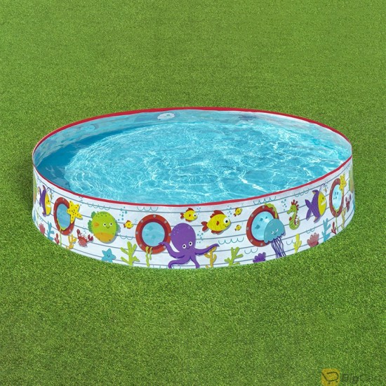 حمام سباحة فيل اند فن من بست واي، 152×25 سم