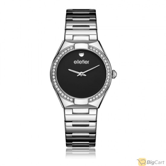 elletier Women's Stainless-Steel Watch Silver -1180189096