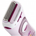 Braun Silk-épil Lady Cordless Electric Shaver, Purple/White - LS5103