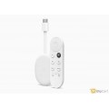 Chromecast 4K Google TV with Remote Streaming Entertainment Broadcasting on Your Phone with Voice Search Remote to Watch Movies and Shows and Netflix White