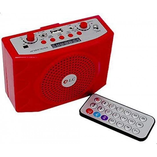 Speaker With Microphone And Portable Radio - With Remote Control - DLC-137R