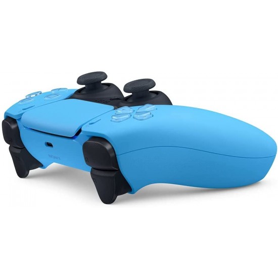 PlayStation 5 DualSense Wireless Controller, Ice Blue Colour, KSA Version