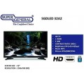 Super General 32 Inch LED Standard TV Black - SGLED32A2