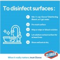 Clorox Original Liquid Bleach, Household Cleaner And Disinfectant, Kills 99.9% Germs And Viruses, 470ml