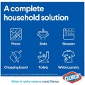 Clorox Original Liquid Bleach, Household Cleaner And Disinfectant, Kills 99.9% Germs And Viruses, 470ml