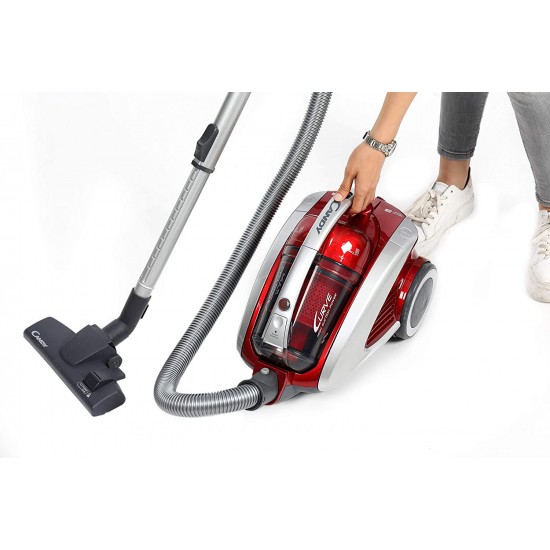 Candy 1400W Bagless Curved Vacuum Cleaner