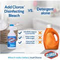 Clorox Original Liquid Bleach, Household Cleaner And Disinfectant, Kills 99.9% Germs And Viruses, 470ml