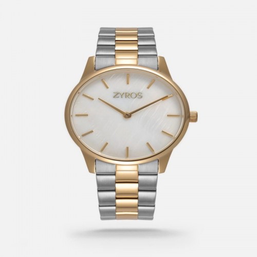 Zyros Women's Steel Watch, Silver and Gold, in a Classic Functional Design,  ZOS134L060506