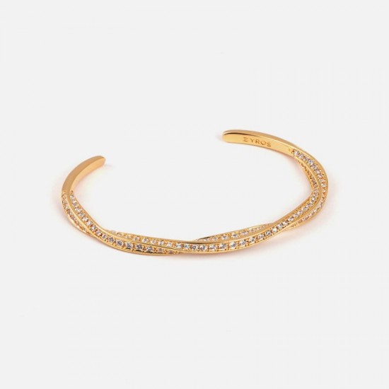 ZJB101L01/ A modern women's bracelet in golden color