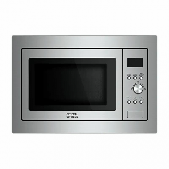 General Supreme Built-in Microwave and Grill 28 Liter 900 Watt Digital Control Stainless Steel GSM928S