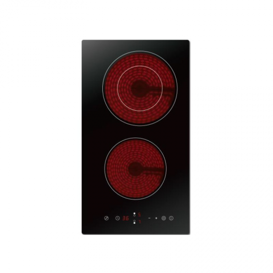 General Supreme Built-in Electric Hob 30 cm, Ceramic, Touch Control, Black GSM30HE
