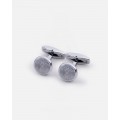 Cufflinks for men with a luxurious design in silver color