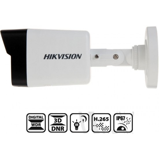 (DS-2CD1043G0-I) Hikvision 4MP Outdoor IR Fixed Network Bullet Camera