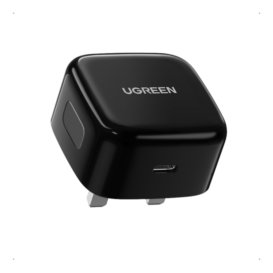 Ugreen Wall Charger PD Port Fast Charger 20W - Black