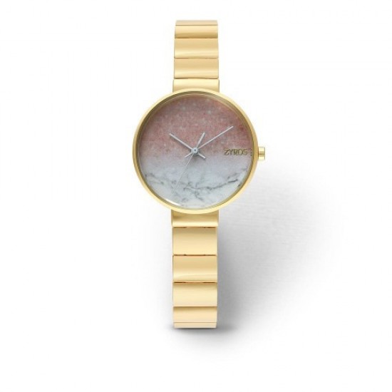 Zyros watch for women with a practical design in golden color