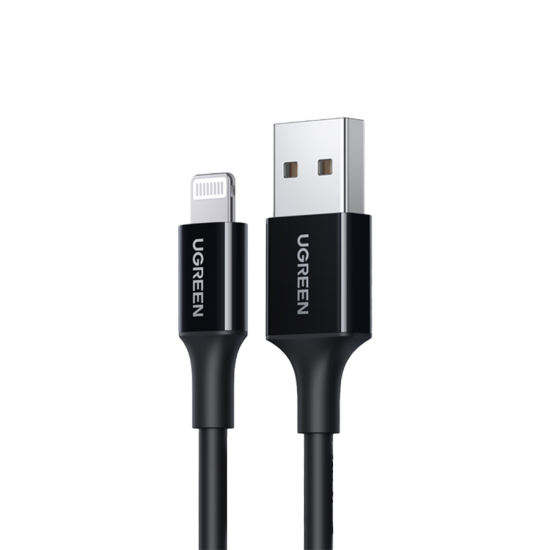 UGreen Charging and Sync Data Cable USB to Lightning 2m - Black