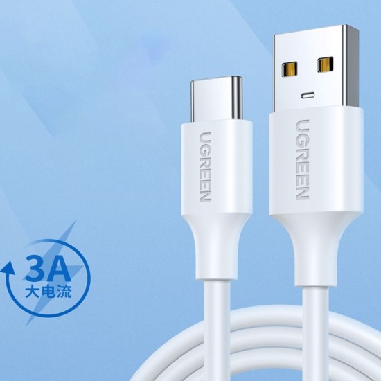 UGreen Charging and Sync Data Cable USB to USB-C 1m - White