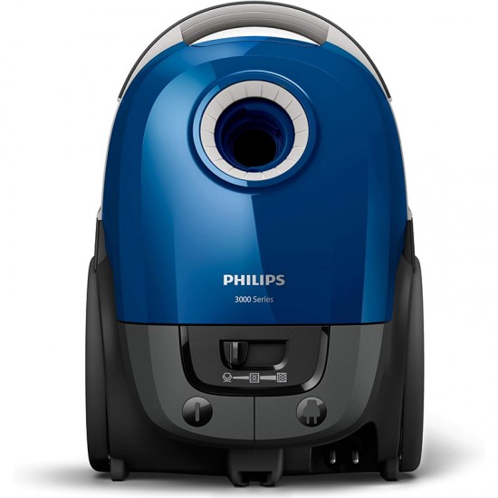 Philips Bagged Vacuum Cleaner 2000W - Compact and lightweight - 3 Litre Washable Dustbag