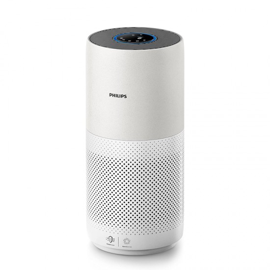 PHILIPS Air Purifier High Performance for Rooms Size of 98 m² removes house dust/aerosols and uncomfortable smell