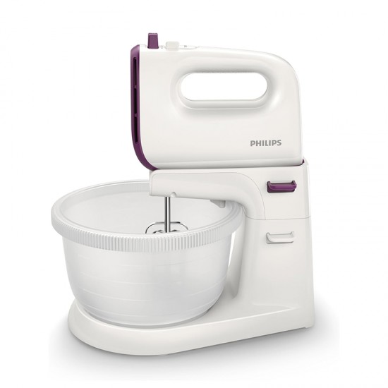 PHILIPS Daily Mixer with bowl, White, ‎3 Liters