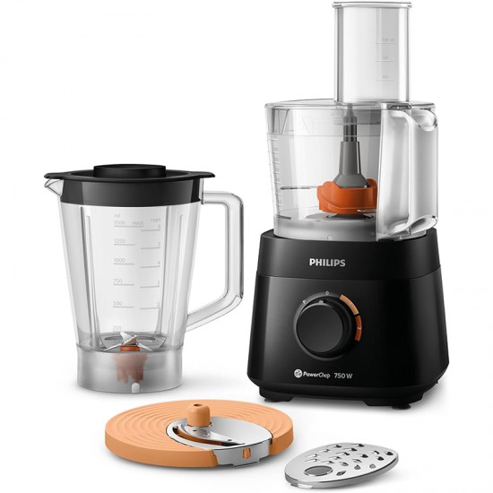 Philips Multiprocessor Food Kitchen System Includes Blender (750W 4-in-1) Processor