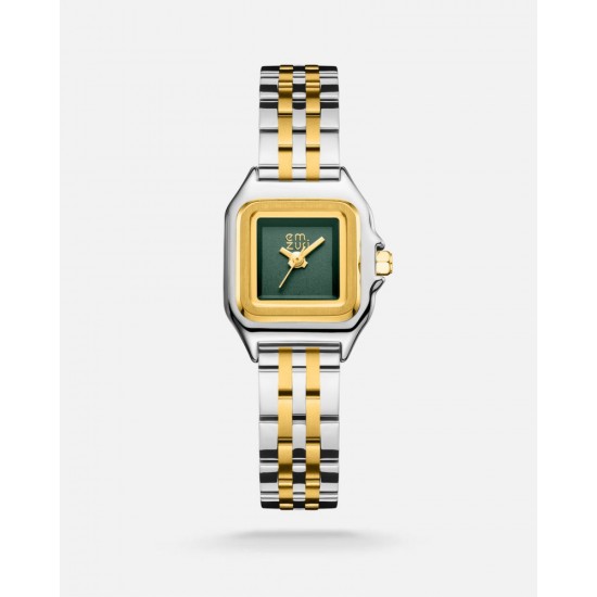 Classic Women watch in silver and golden color